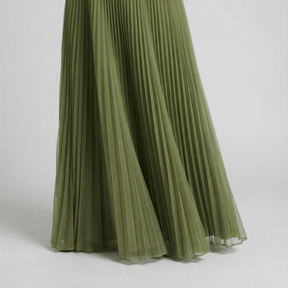 Vestido Midi Tablas