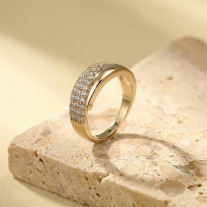 Anillo Pavé Brillante