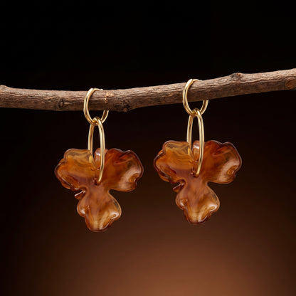 Pendientes Flor Ámbar